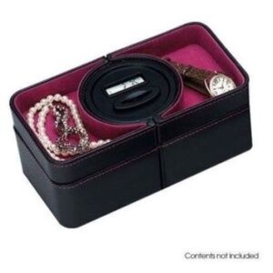 ULTIMATE JEWELRY VALET & COIN COUNTER - BLACK/PINK (BRAND NEW)